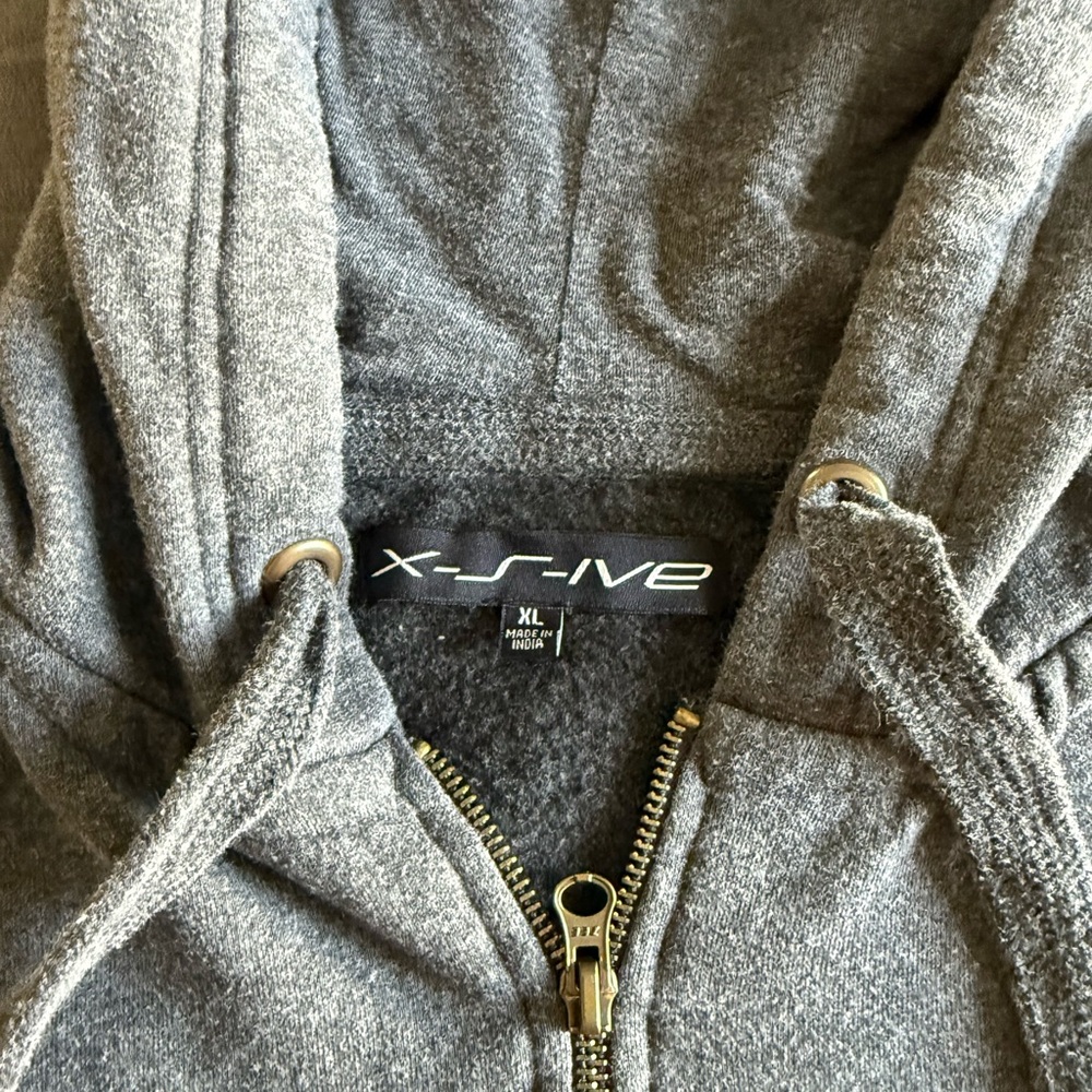 X-S-IVE Hoodie with Star Pattern Size X-Large - Picture 2 of 6
